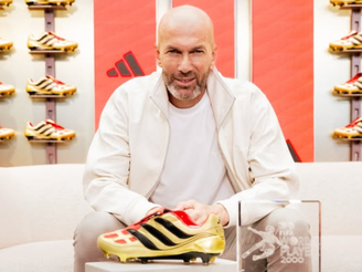Zinédine Zidane, ex-jogador e técnico de futebol (Foto: Divulgação/Adidas)
