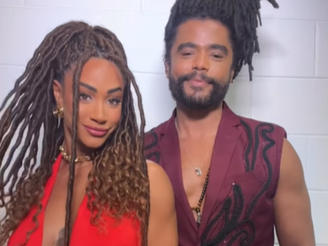 Aline e Diogo Almeida participaram do BBB-25 e iniciaram um romance no reality (Foto: Reprodução)