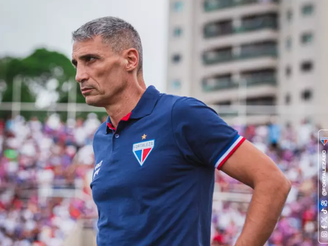 Juan Pablo Vojvoda, técnico do Fortaleza ((Foto: Mateus Lotif/Fortaleza EC))
