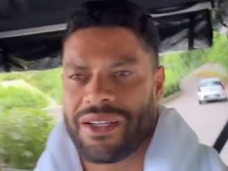 Hulk mostra o hotel em que está passando lua de mel durante pausa do Mundial de Clubes (Foto: Reprodução)