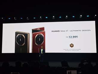 Huawei lança celular de R$ 33 mil