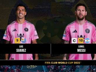 Messi e Suaréz encaram o Palmeiras no Mundial de Clubes 