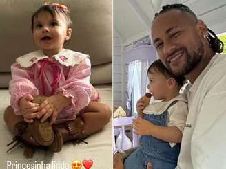 Neymar faz elogio à Helena em rara aparição da caçula em suas redes 