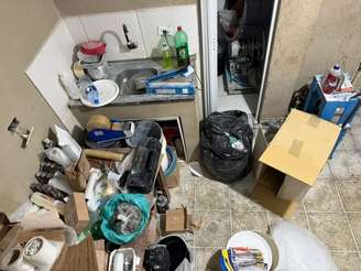 Casa bomba encontrada em Paraisópolis por Policiais do Departamento Estadual de Prevenção e Repressão ao Narcotráfico (Denarc) 