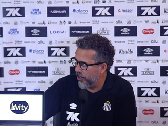 Cleber Xavier técnico do Santos (Foto: Reprodução)