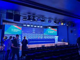 Sede da CBF, no Rio de Janeiro, onde Carlo Ancelotti fará convocação para as Eliminatórias da Copa do Mundo