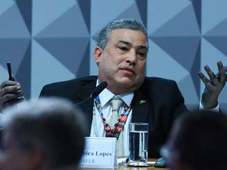 Reunião da Comissão Parlamentar Mista de Inquérito (CPMI) do INSS para tomar depoimentos do Carlos Roberto Ferreira Lopes, presidente da Confederação Nacional dos Agricultores Familiares e Empreendedores Familiares Rurais (Conafer)