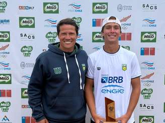 Leonardo Storck à direita e Bruno Savi à esquerda 