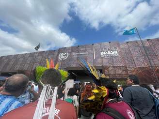 Em razão dos protestos, segurança da COP30 foi reforçada na entrada do evento