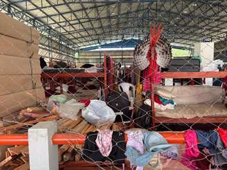 Aldeia da COP apresenta situação precária