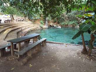 O Rio Azuis está situado no município de Aurora do Tocantins, no extremo sudeste do estado, próximo à divisa com a Bahia – DianesGomes/Wikimedia Commons