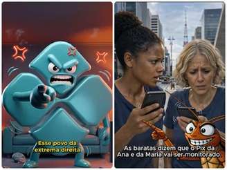 Rede de comunicação do PT espalha vídeos feitos com IA nos quais diz que a extrema-direita mente sobre Pix