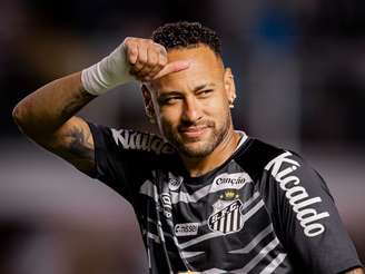 Neymar pelo Santos 