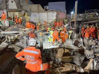 Último corpo soterrado em desabamento que atingiu lar de idosos em BH é localizado