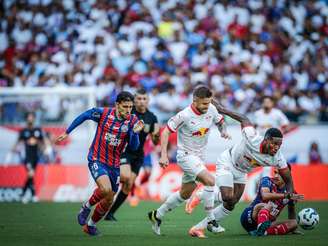 Eduardo Sasha, jogador do Red Bull Bragantino. 