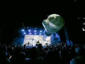 Bryan Adams durante show em São Paulo