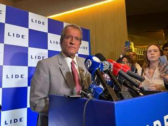 Valdemar Costa Neto, presidente do PL, defendeu uma coalização da direita pela candidatura de Flávio Bolsonaro