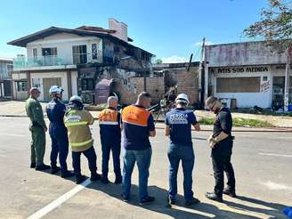 Local de queda de avião em Capão da Canoa