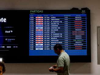 Voos são cancelados e ficam atrasados por pane técnica no Aeroporoto de Congonhas em SP