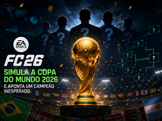 Imagem produzida por IA do jogo EA Sports FC 26