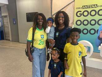 A família de Luiz Henrique.