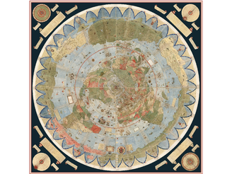 Mapa Mundi De 1587 Por Urbano Monte