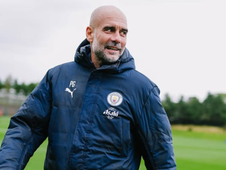 Guardiola (Foto: Reprodução/Manchester City)