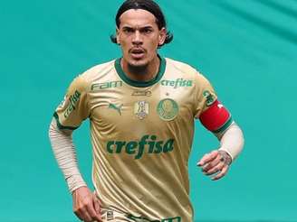 Gustavo Gómez no Palmeiras (Foto: César Greco/SEP)