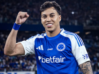 Kaio Jorge pelo Cruzeiro (Foto: Gustavo Aleixo/Cruzeiro)