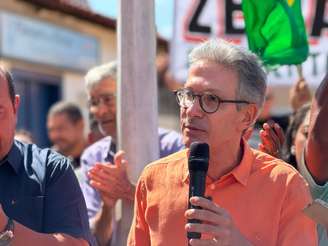 O candidato à Presidência Romeu Zema