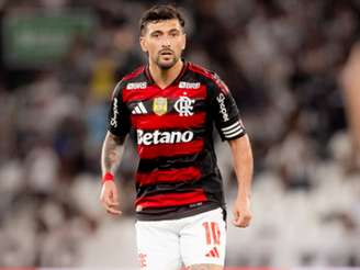 Arrascaeta pelo Flamengo (Foto: Adriano Fontes/CRF)