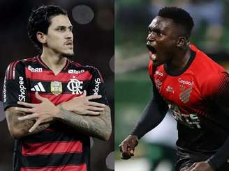 Fotos: Gilvan de Souza/ Flamengo e José Tramontin/ Athletico