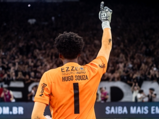 Hugo Souza pelo Corinthians