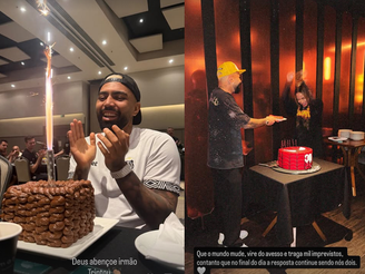 Neymar e Rafaella Santos deixaram homenagens a Gabigol