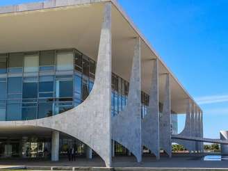Palácio do Planalto, sede do Poder Executivo, em Brasília
