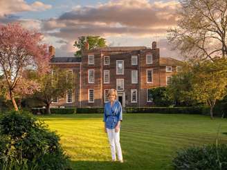 Imagem produzida por IA de princesa Diana na Ormeley Lodge