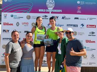 Campeãs no alto do pódio 