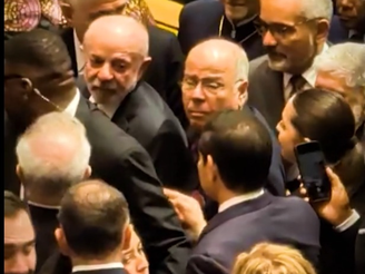 Lula olha para trás, mas não cumprimenta Marco Rubio durante Assembleia Geral da ONU