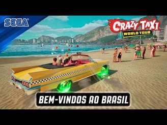 "Crazy Taxi World Tour" é o novo capítulo da saga, que tem lançamento previsto para 2027 no PlayStation 5, Nintendo Switch 2, PC (Steam) e Xbox Series X|S e Game Pass. 