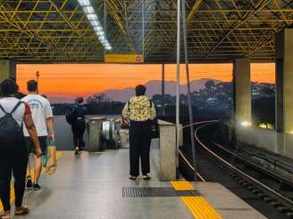 Foto: Reprodução/ Autor Desconhecido/ Instagram @metro_rio