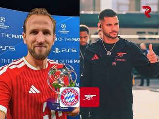 Foto: Divulgação / Instagram @fcbayern e @arsenal