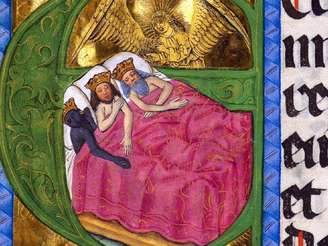 Ilustracao De Pesssoas Dormindo Na Cama
