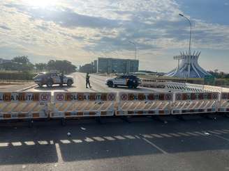 Brasília tem bloqueios e reforço de segurança neste 2º turno