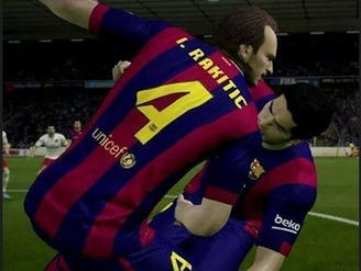 Bug no 'Fifa 15' faz Luis Suarez dar mordida em adversário