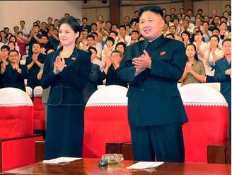 <p>Kim Yo Jong e o irmão mais velho, o líder da Coreia do Norte, Kim Jong Un</p>