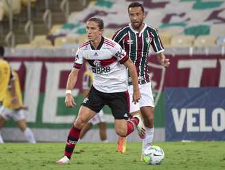 Filipe Luis abriu o caminho para a vitória do Flamengo