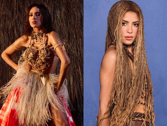 (Foto: Instagram @qgdaanitta/@shakira)