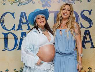 Launa Prado e sua esposa Tati Dias I Crédito: Clayton Felizardo BrazilNews