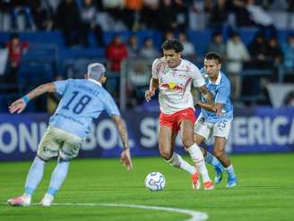Lucas Barbosa, jogador do Red Bull Bragantino. 