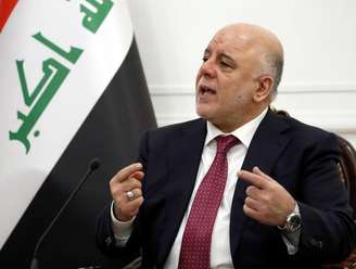 Primeiro-ministro do Iraque, Haider al-Abadi, em Bagdá 23/10/2017 REUTERS/Alex Brandon